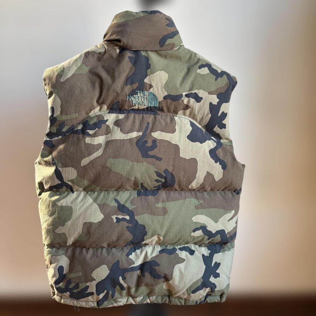 THE NORTH FACE カモフラージュ ダウンベスト