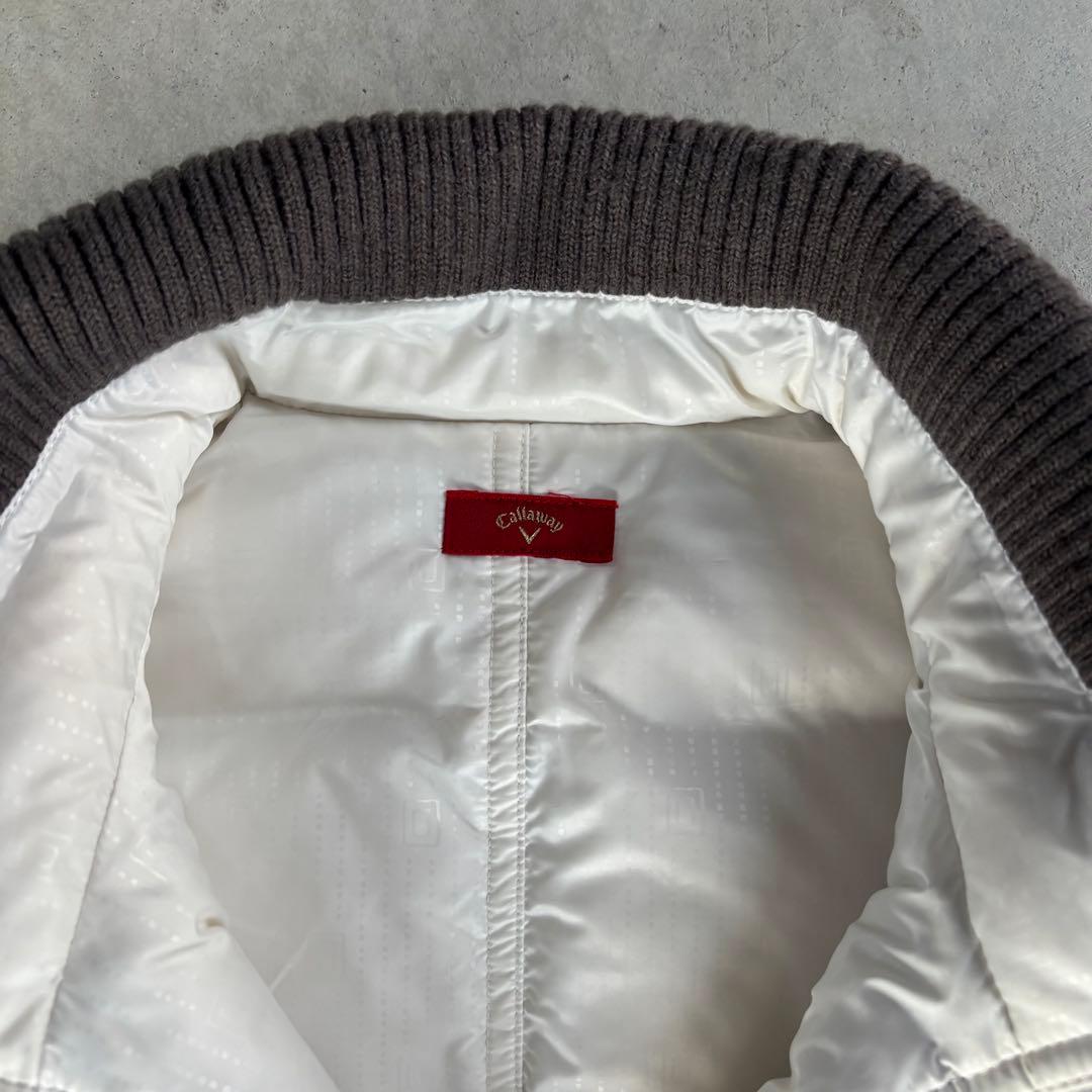 美品 キャロウェイ レッドレーベル ダウンベスト リバーシブル M