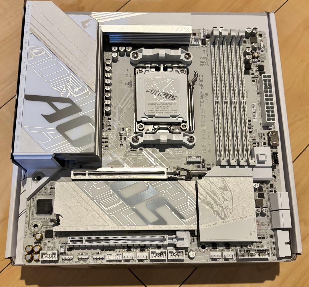 【ジャンク品】B850M AORUS ELITE WIFI6 ICE