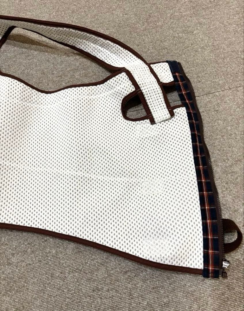 アイアンバロン　着たままねんねのハニカム胴着　紺/LL