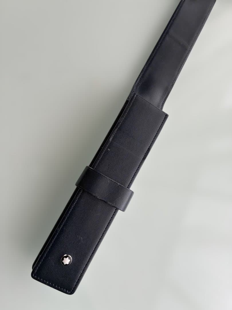 ◾️MONT BLANC モンブラン◾️SIENA シエナ◾️紺色◾️一本差し◾️