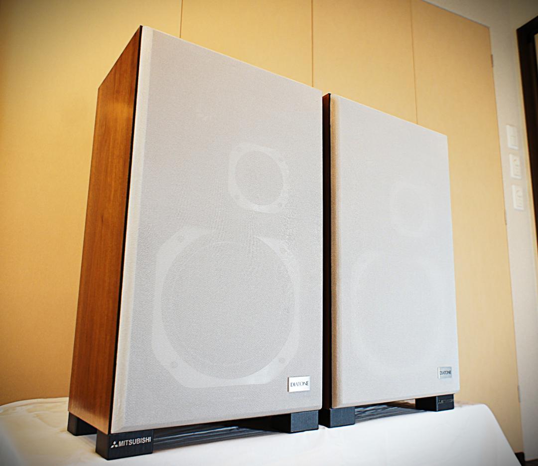 【超美品】DIATONE スピーカー DS-28B 取説、木製台付き