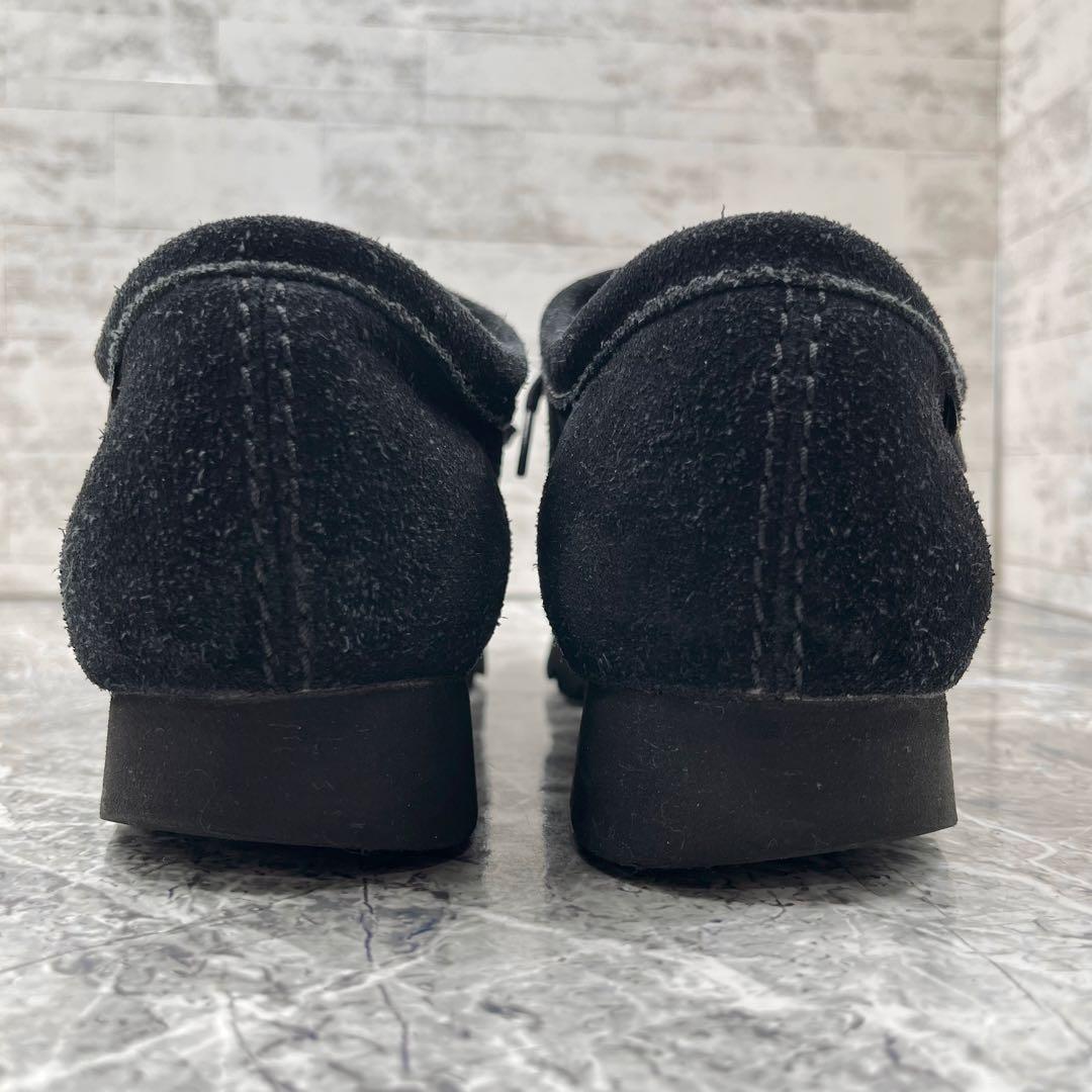 クラークスオリジナル ワラビー ブーツ GTX 27cm相当 ブラック スエード