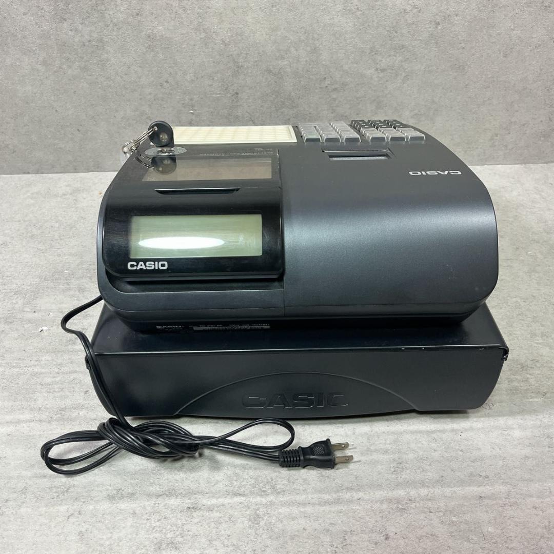 カシオ CASIO レジスター 4部門 飲食店向け 小型 ドロア TK-400