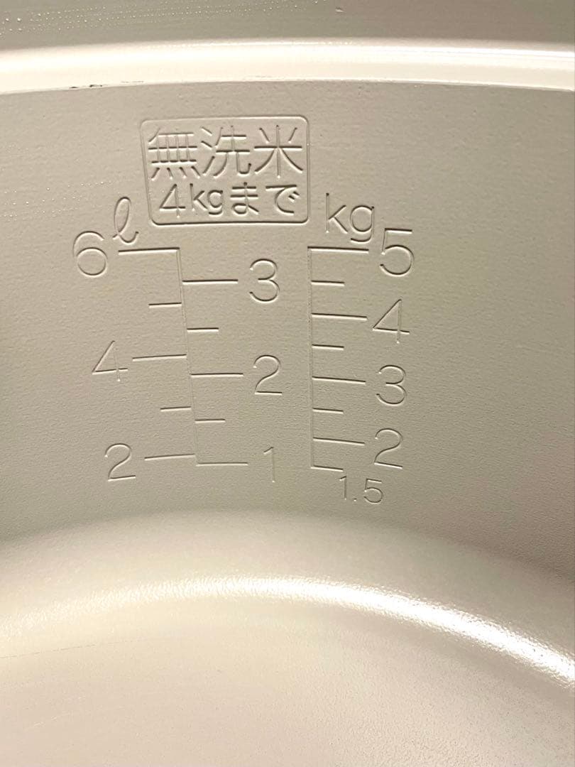 A281 美品❗️3.3升都市ガス内釜フッ素加工リンナイ業務用ガス炊飯器3升