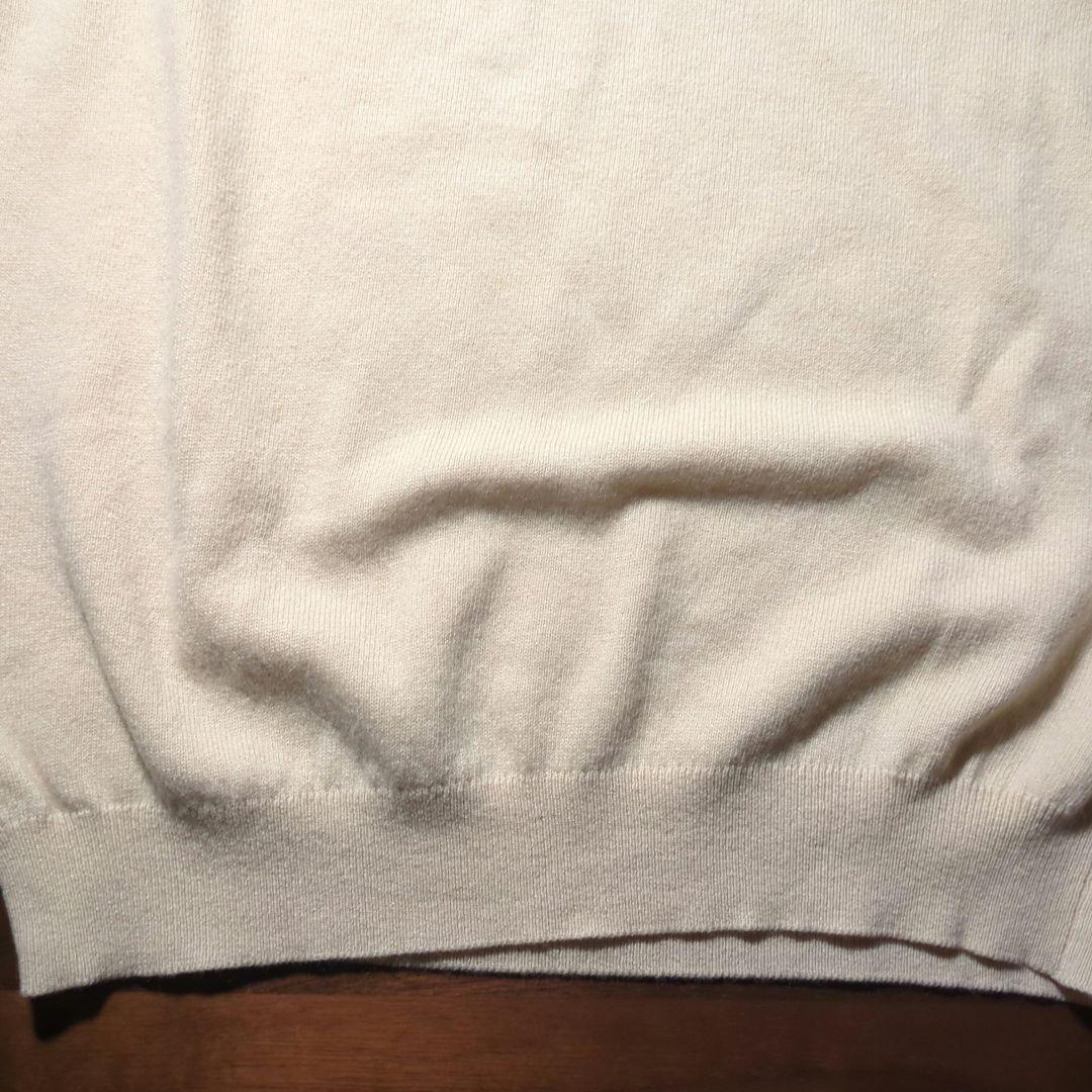 Ballantyne クルーネックニッㇳ、ホワイト系