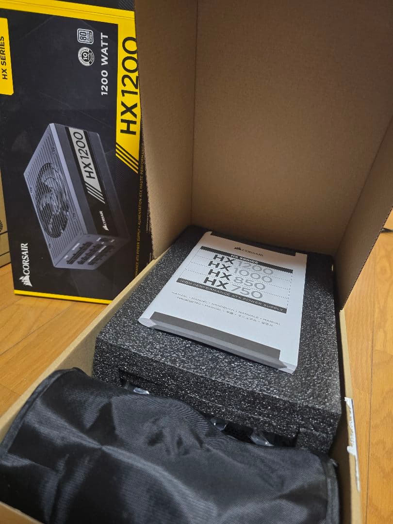 Corsair HX1200 1200W ATX電源ユニット