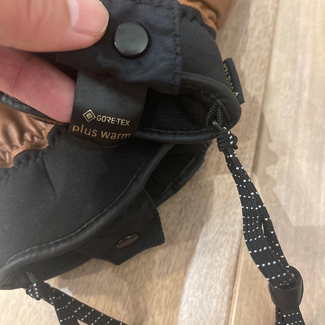 【おまけ付き】BURTONバートンGoretexゴアテックスレザーミトングローブ