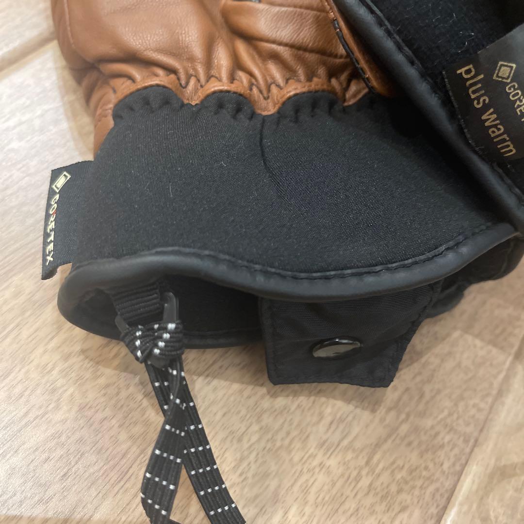 【おまけ付き】BURTONバートンGoretexゴアテックスレザーミトングローブ