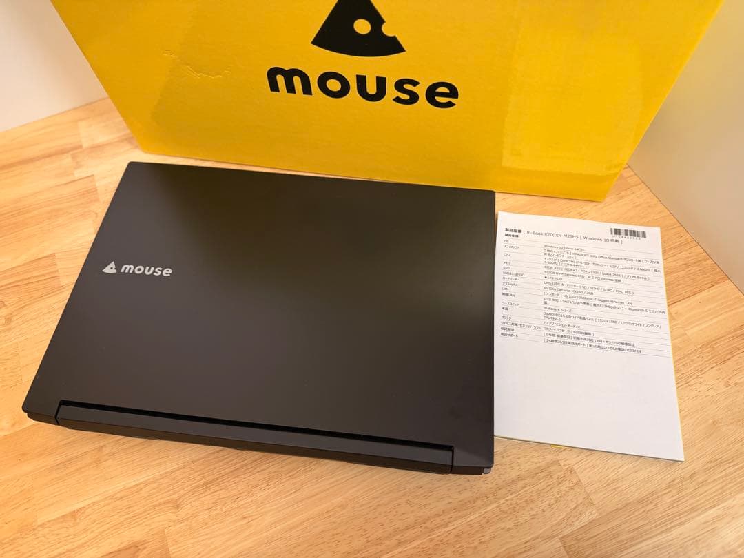 マウスコンピュータ　m-book K700XN-M2SH5-A