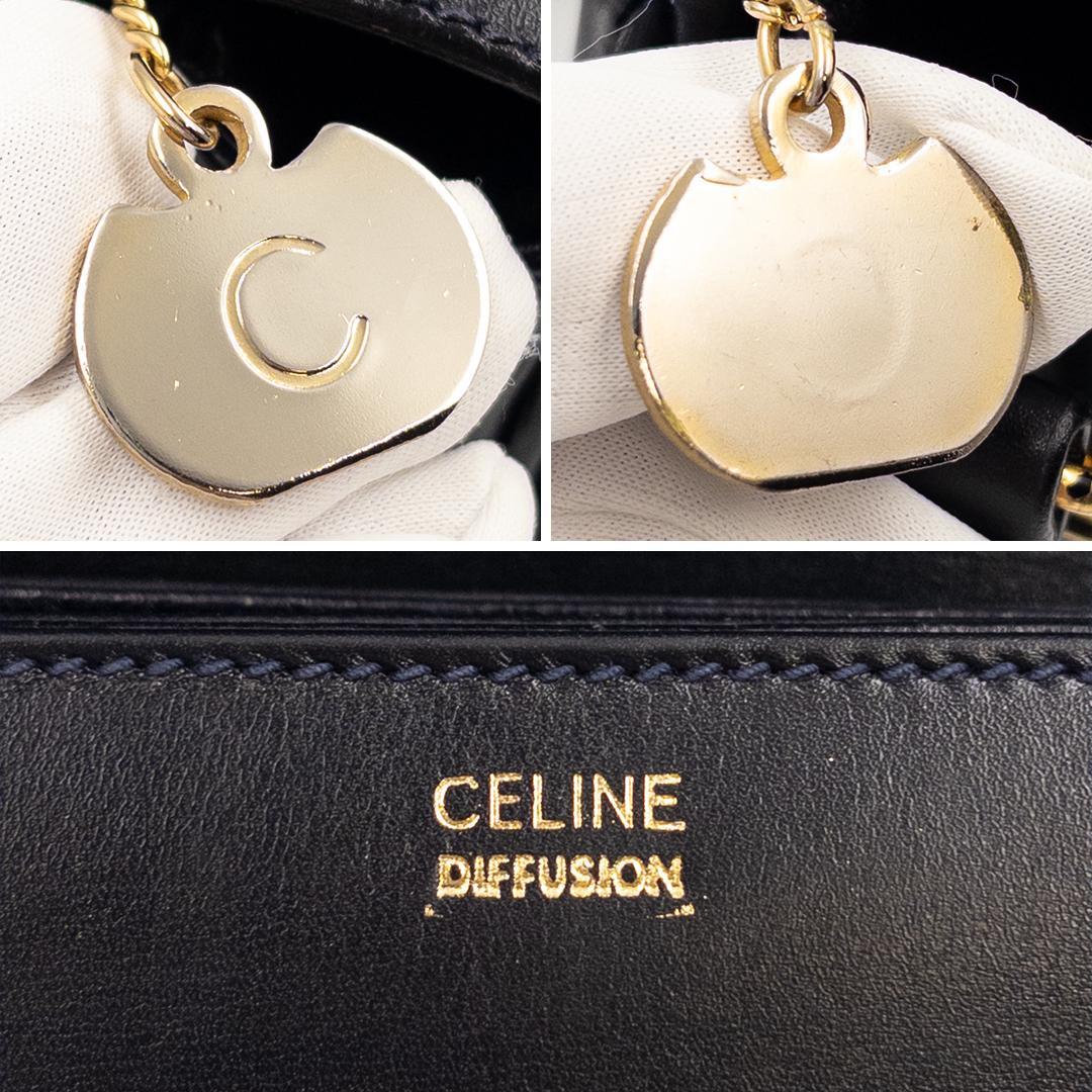 セリーヌ CELINE ショルダーバッグ トリオンフ金具 袋・鏡付き