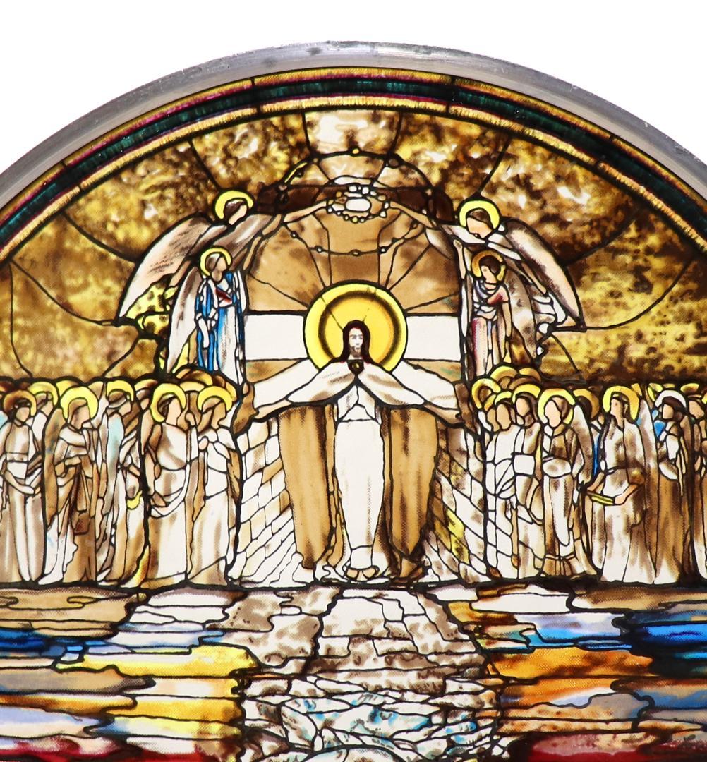 ルイス・C・ティファニーヴィンテージステンドグラス ウェイド記念礼拝堂 魂の飛翔
