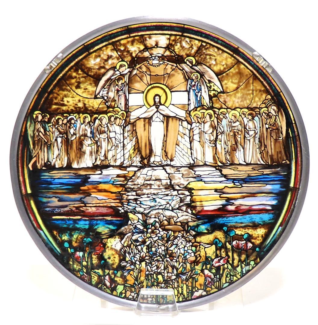 ルイス・C・ティファニーヴィンテージステンドグラス ウェイド記念礼拝堂 魂の飛翔