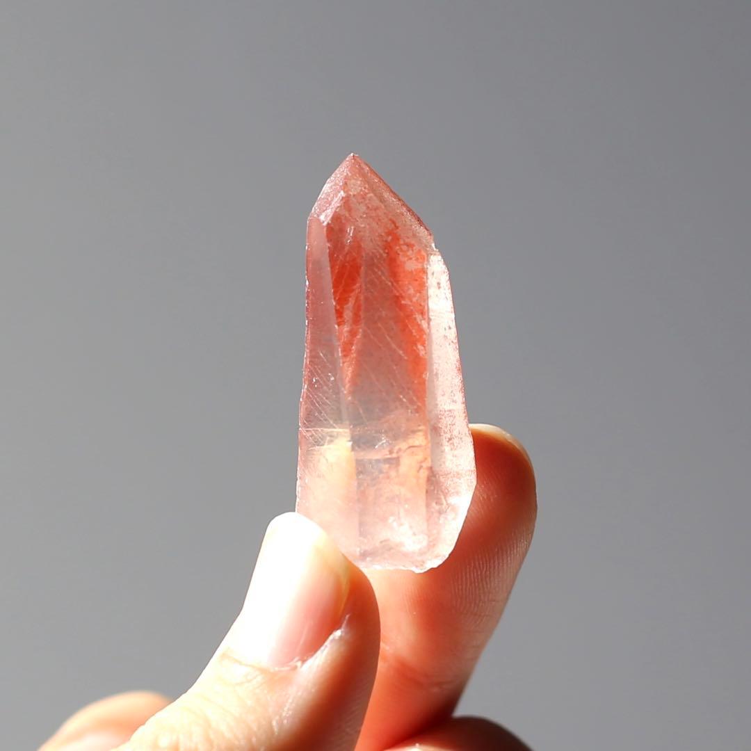 ディープピンクレムリアンシード 天然石 水晶 鉱物 一点物 クォーツ クリスタル