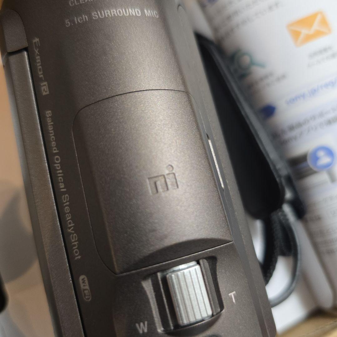 美品　Sony HDR-CX680 ビデオカメラ おまけSDカードとバッグ付き