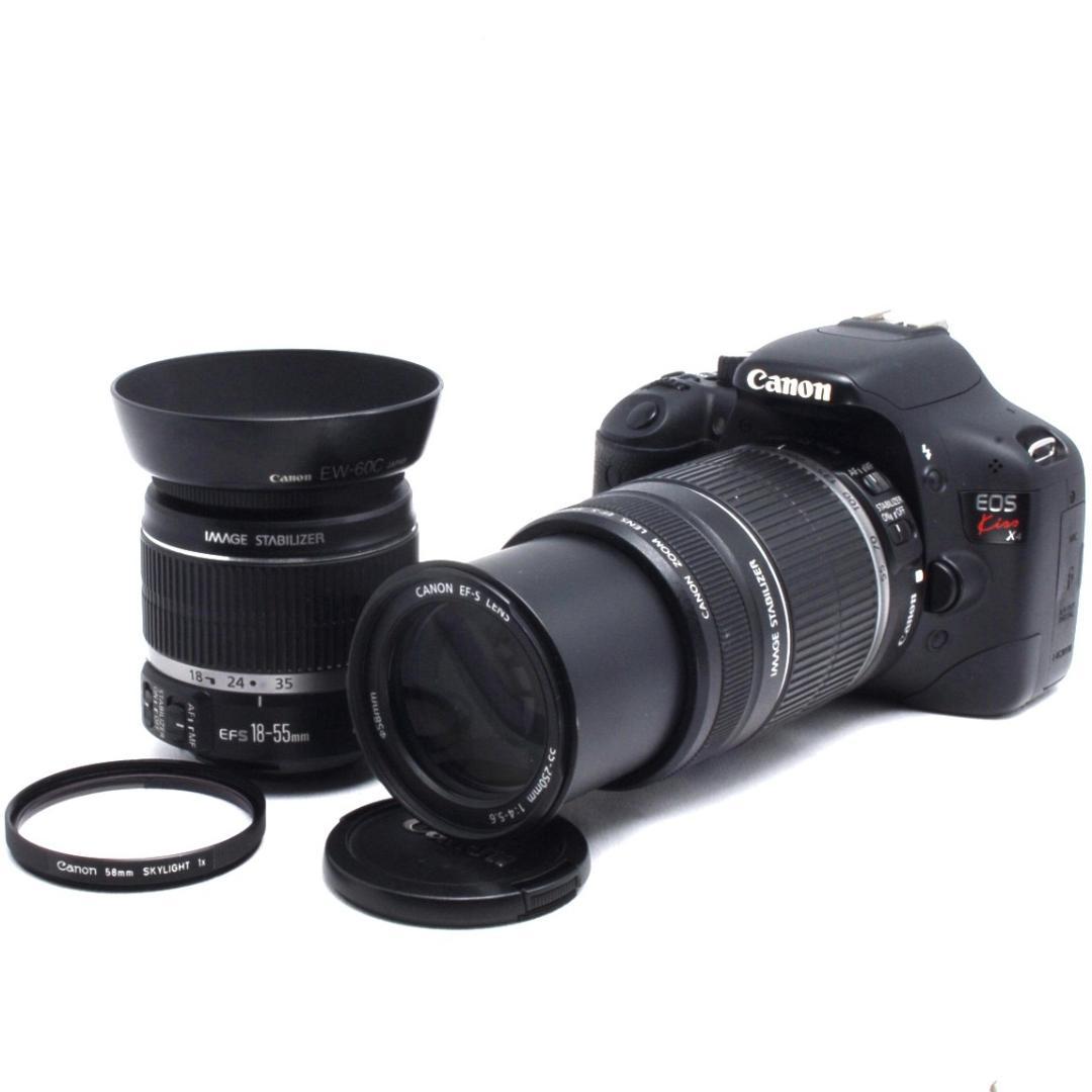 ★スマホ転送★動画編集★初心者におすすめセット★Canon Kiss X4★