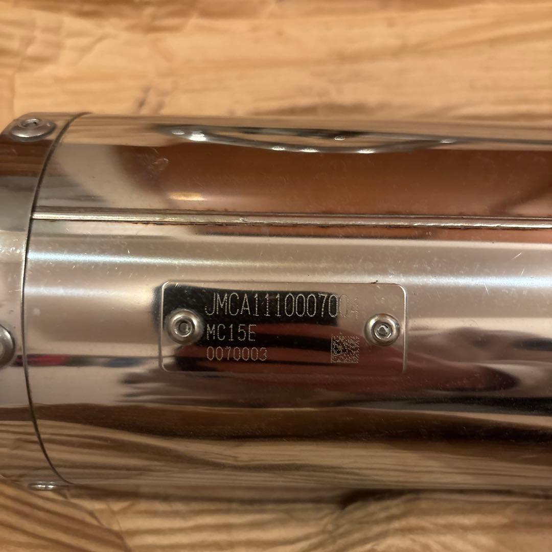 ホンダ　VTR250 09〜 モリワキ製マフラー FI用