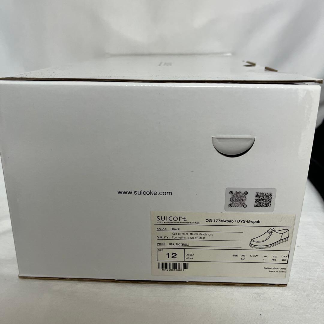 新品 suicoke ムートン モカシンシューズ 30cm ブーツ チロリアン