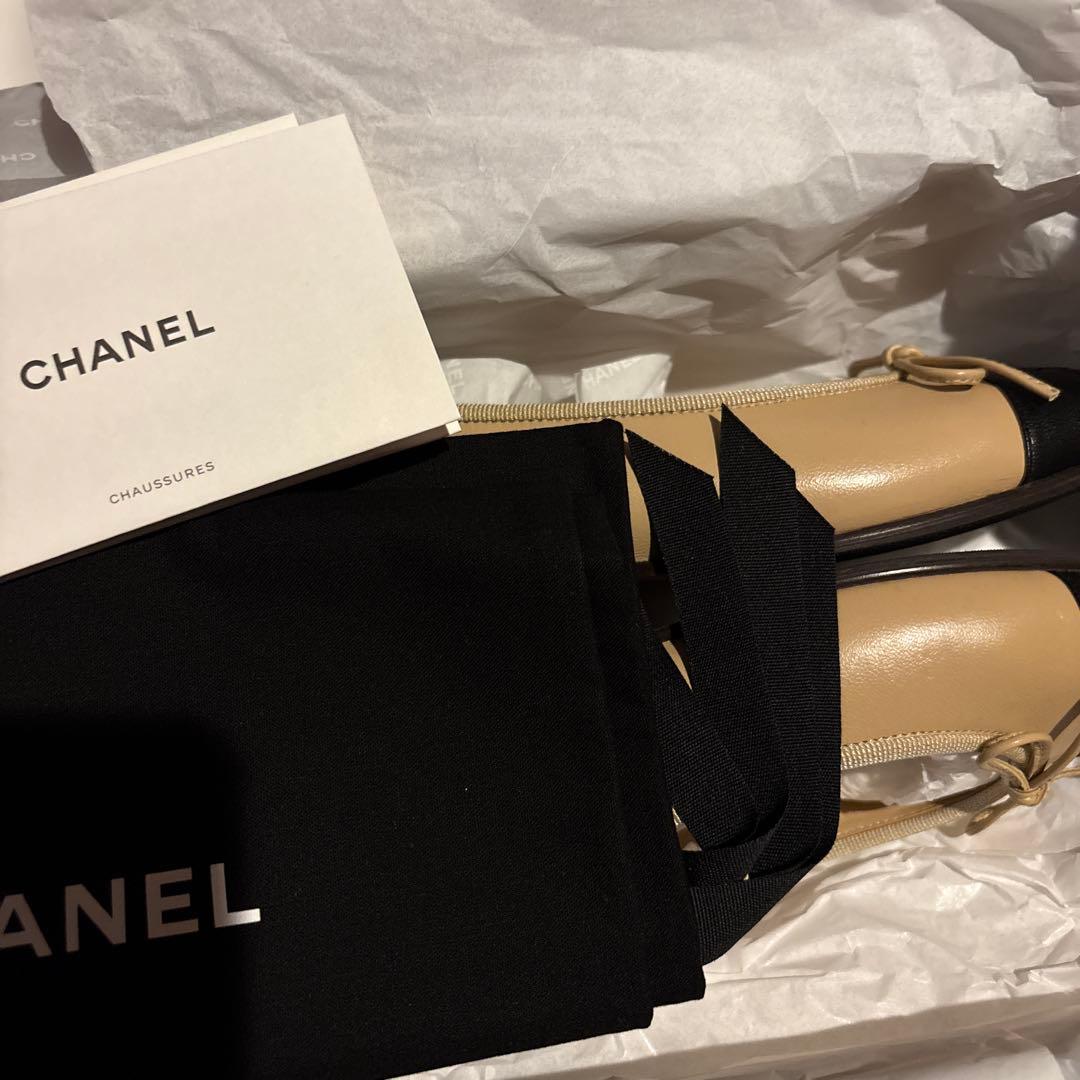 CHANEL バレリーナ　⭐︎2025年6月購入　　お値下げ