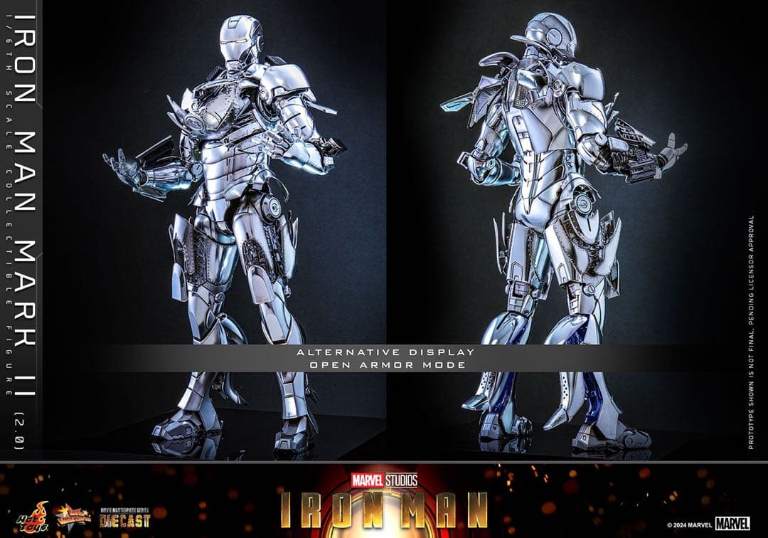 ムービー・マスターピース DIECAST1/6アイアンマン・マーク2（2.0版）