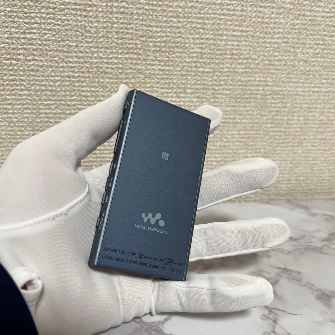 【美品】SONY WALKMAN〈NW-A46HN〉32GB ムーンリッドブルー