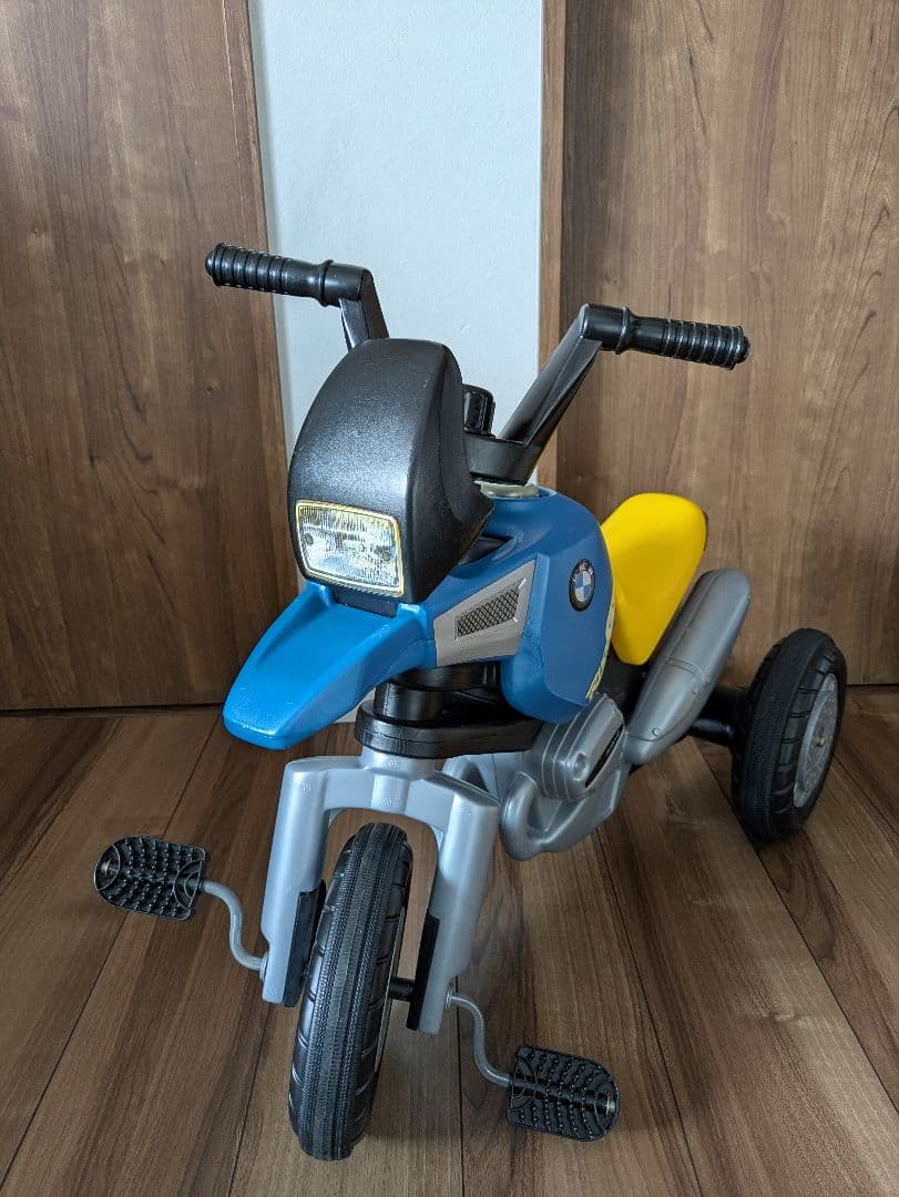  子供 キッズ 手動 乗用玩具 三輪車 バイク 廃盤品 生産終了品