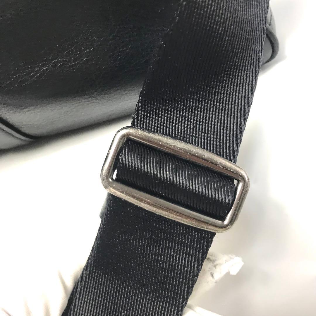 コーチ COACH ビジネスバッグ ブラック レザー ショルダー 23791