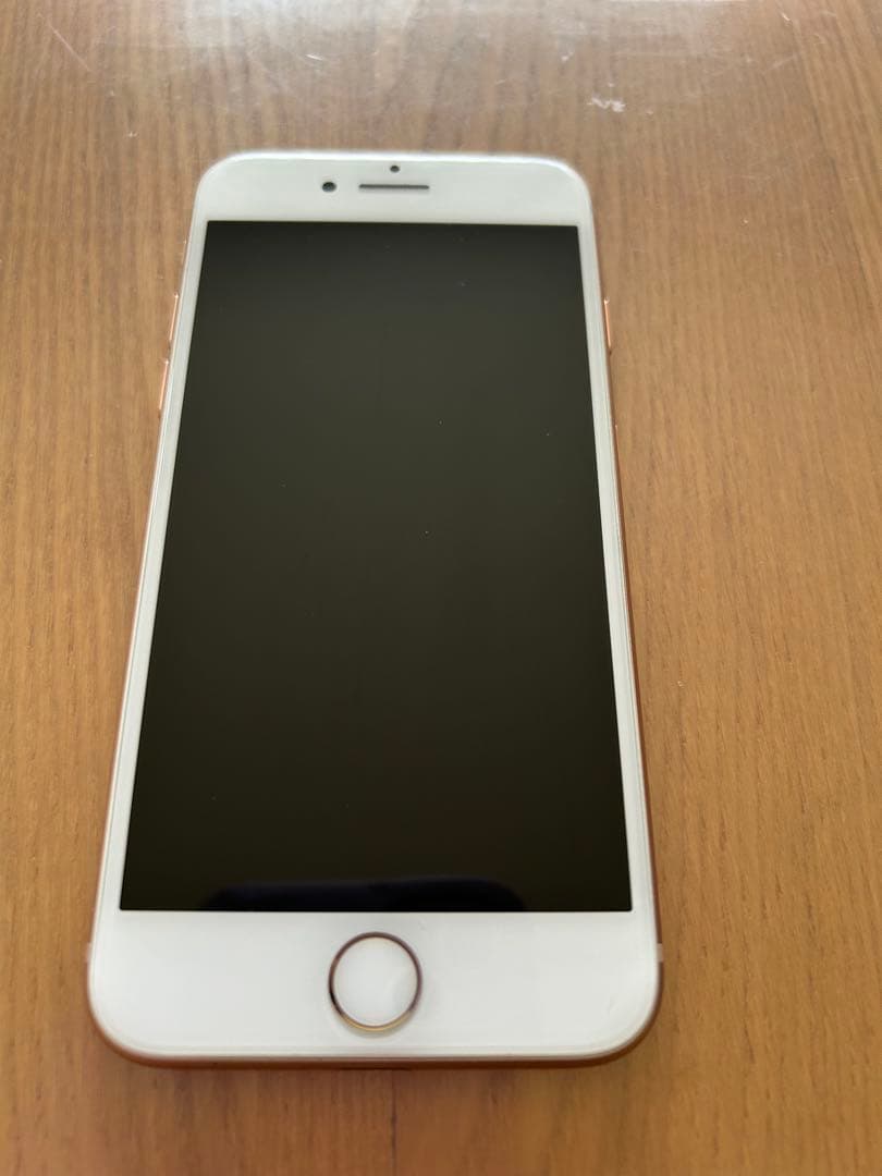 Apple iPhone8 ローズゴールド 本体 simロックあり