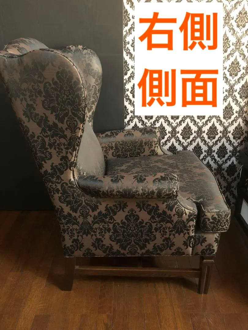 超希少♦️ダマスク♦️カリモク 最高峰 ドマーニ　ソファ♦️ウイングバック♦️送料込