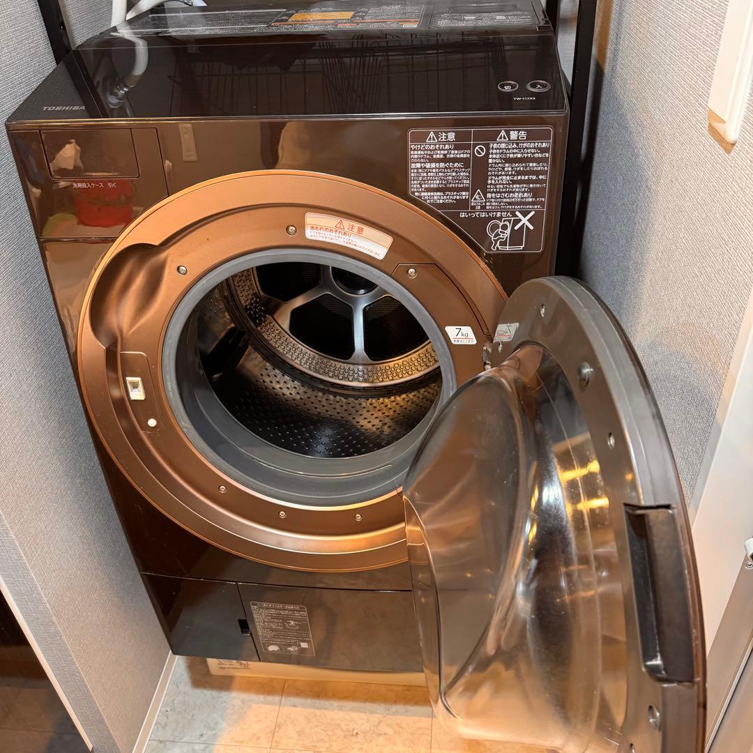 本日まで！　東芝　右開き マジックドラム　ドラム式洗濯乾燥機　TW-117X5R
