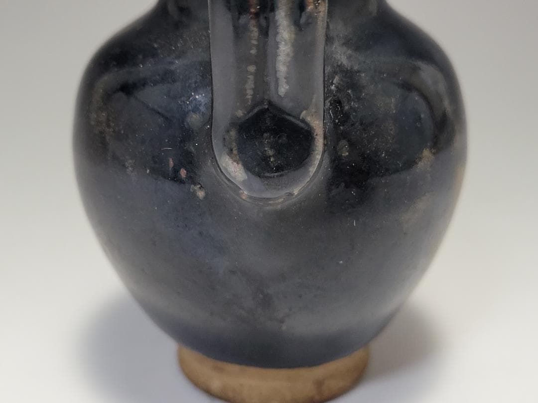 黒釉 水注 宋元時代 高さ約8.9cm