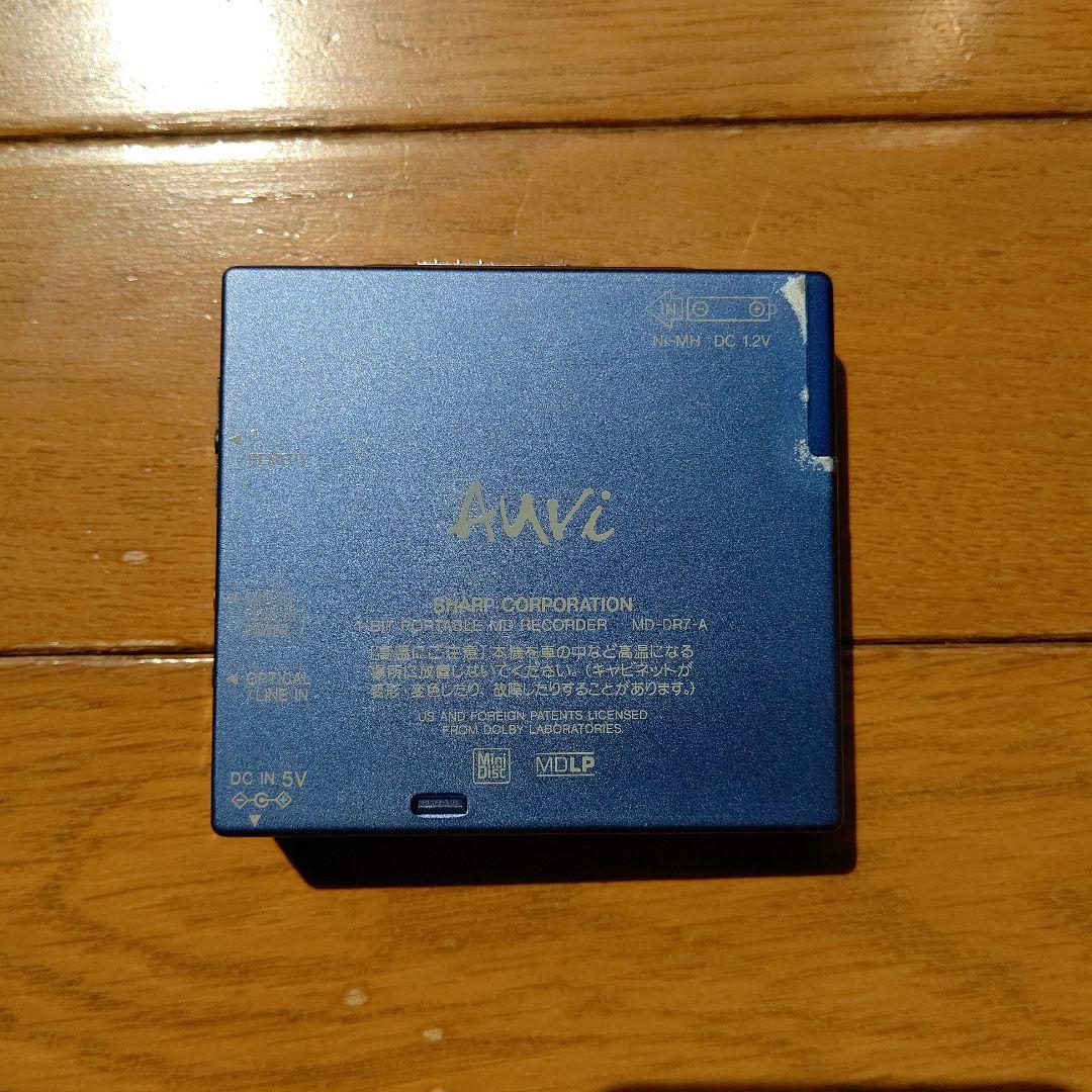 SHARP 1bitポータブルMDレコーダー MD-DR7-A