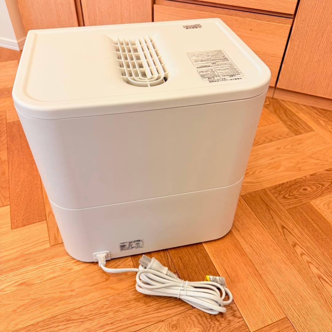 【未使用】大容量スチームファン式加湿器 YHN-1200B(W)