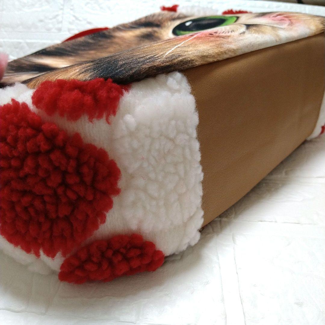 さ*ー様 コヤンイサムチョン☆横長トートバッグ　ビッグフェイスサンダー　ハートボ