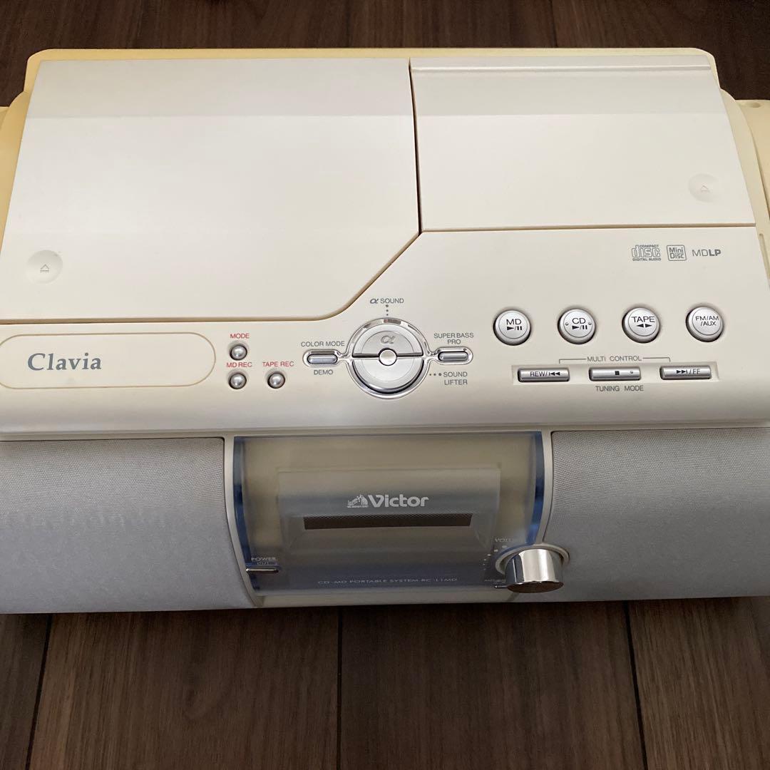 Victor Clavia CD・MDポータブルシステム