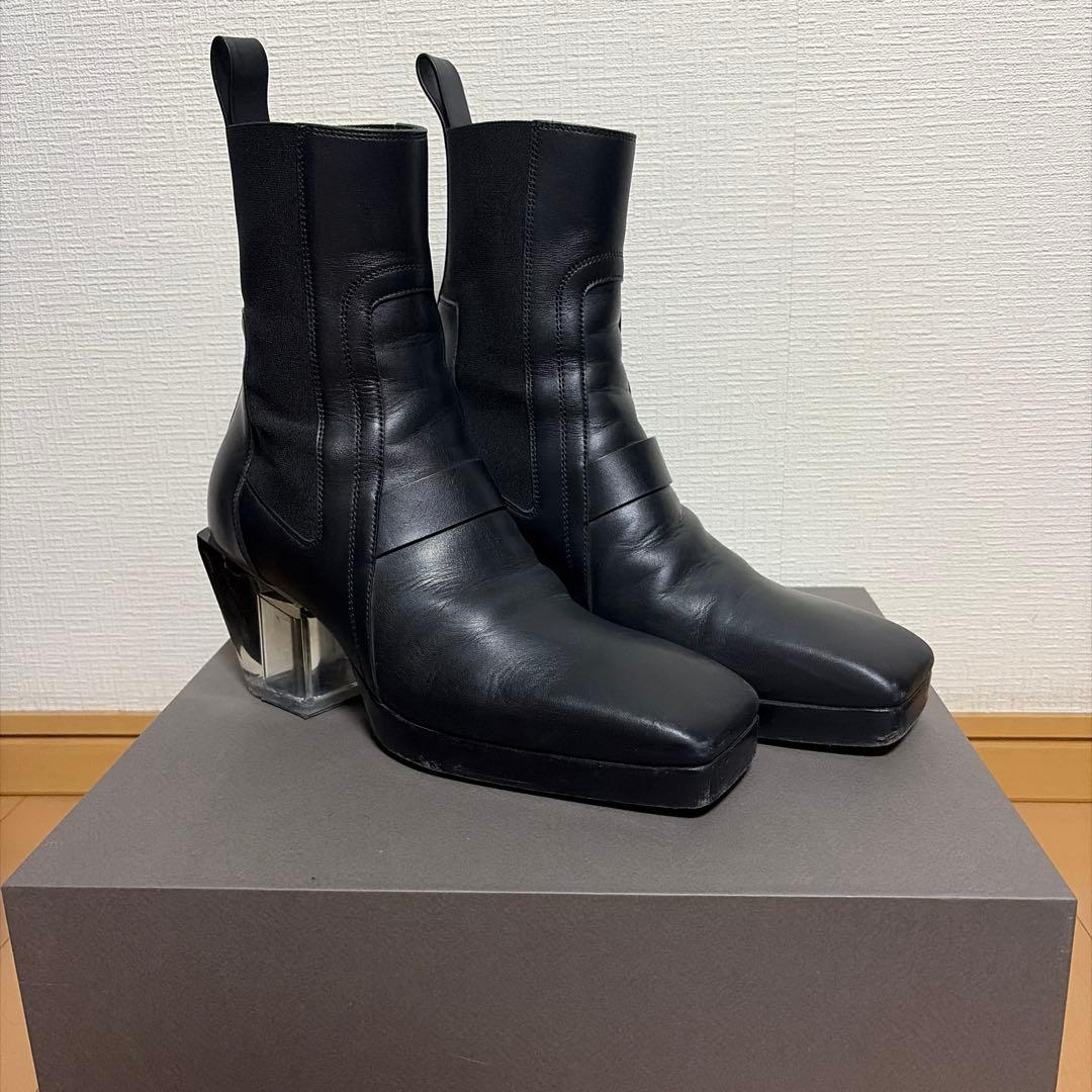 Rick Owens 23SS SLIVER BOOTS 43ヒールブーツ