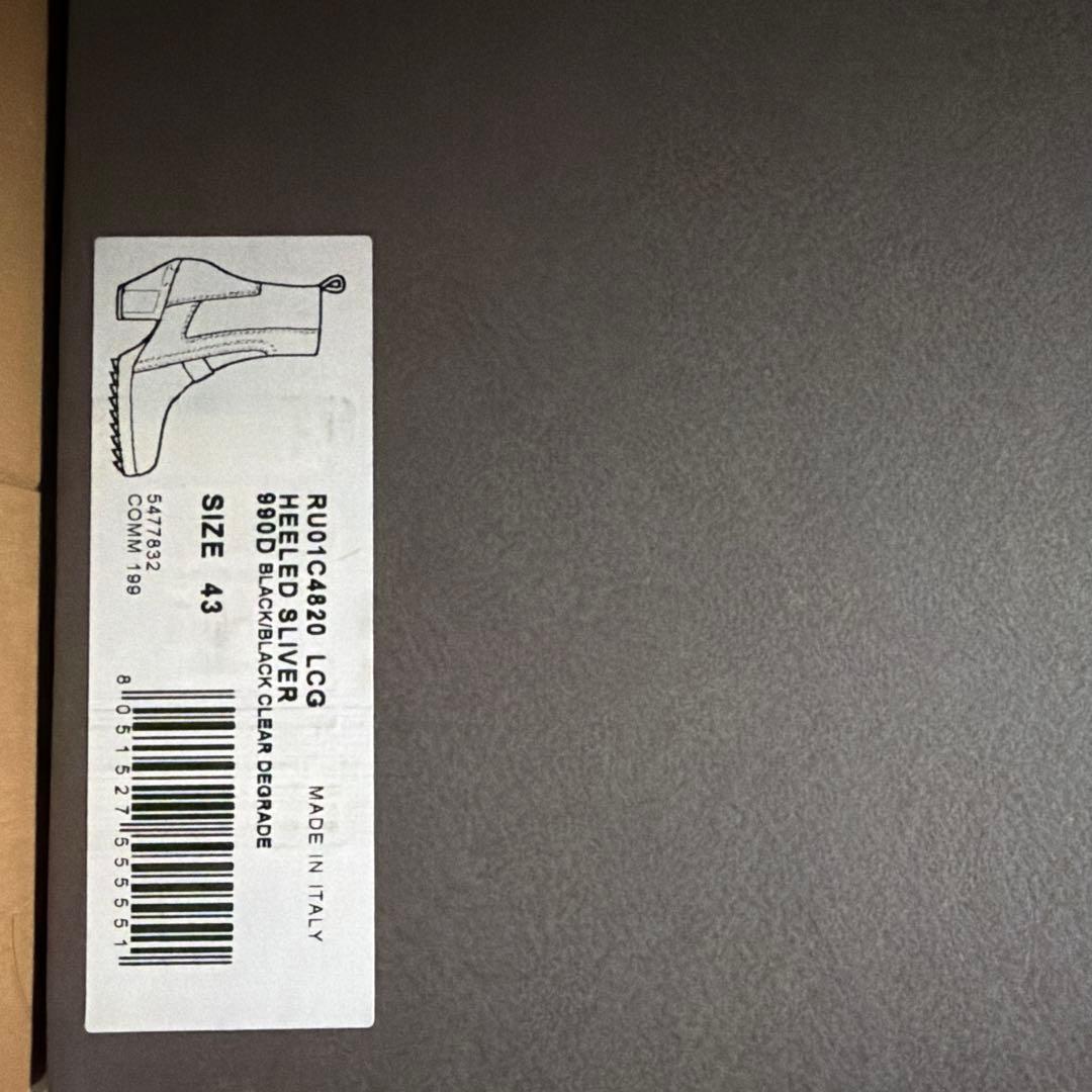 Rick Owens 23SS SLIVER BOOTS 43ヒールブーツ