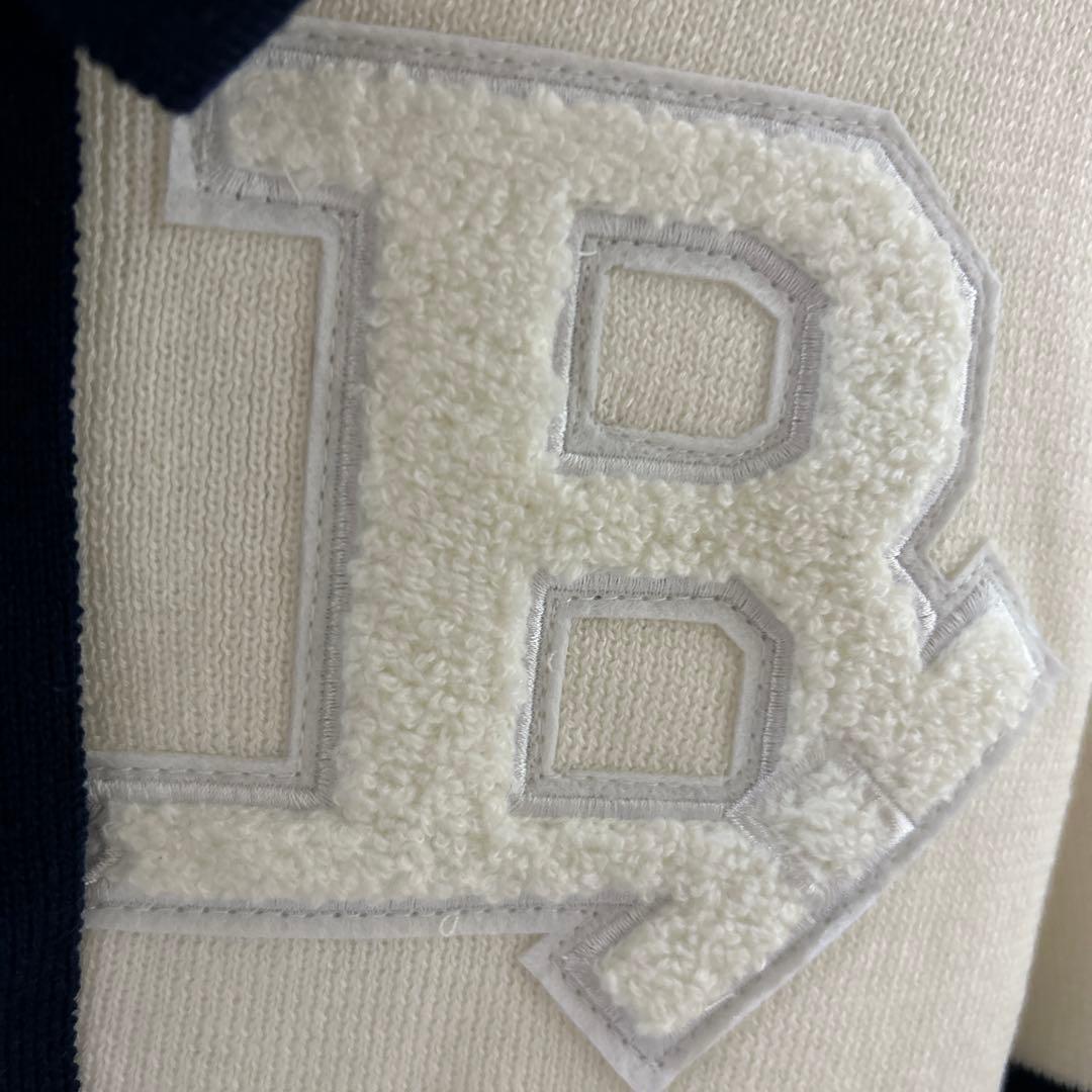 Bibiy. B.CLUB TIE CARDIGAN POP UP 白　ホワイト