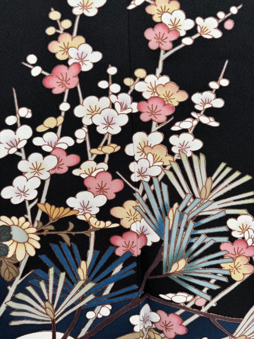 留袖　黒留袖　豪華黒留袖　着物