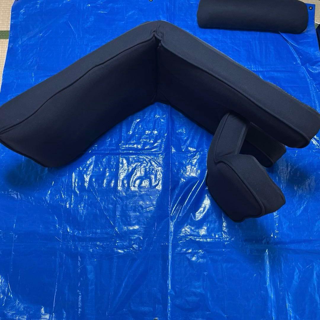 ゲーミング座椅子ワイド　ニトリ　ブラック