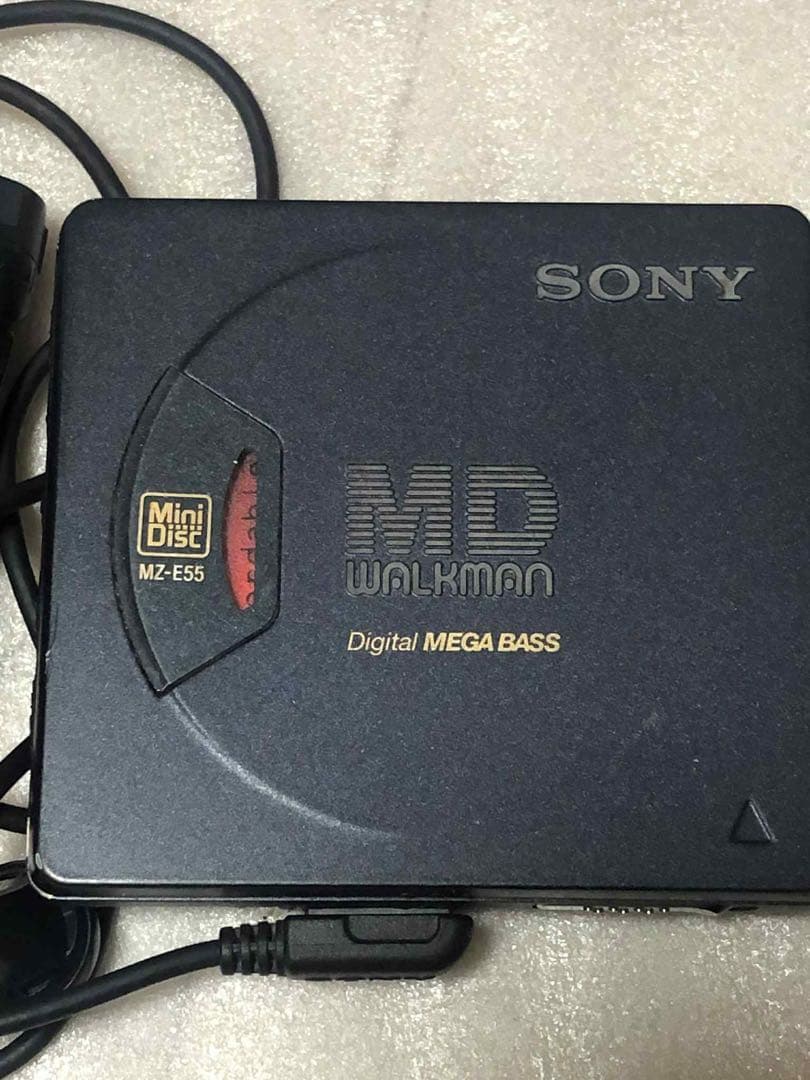 SONY MD ウォークマン MZ-E55 ポータブルMDプレーヤー