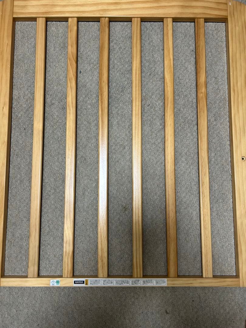 【送料込み】KATOJI ベビーベッド 0217｜キャスター付｜解体発送｜除菌済