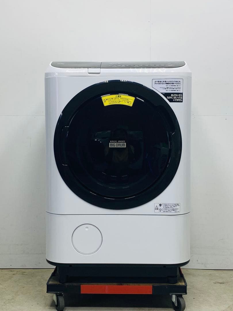 BD-NBK120EL 日立 ドラム式洗濯乾燥 2020年製 機自動投入分解洗浄