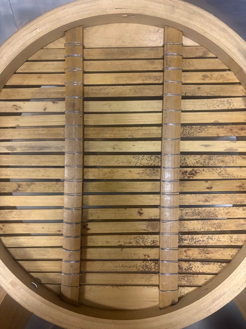 中華せいろ　蒸し器　蒸しかご、30センチ　竹製