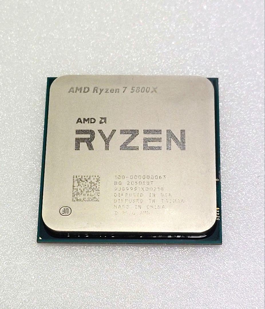 AMD Ryzen 7 5800X CPU 【動作確認済】