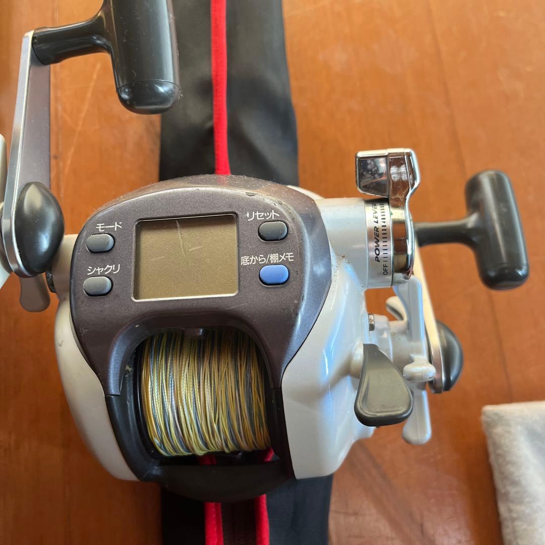 電動リール 2個セット シルバー