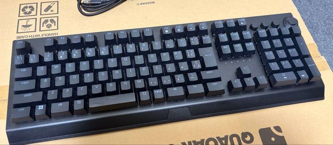 Razer BLACKWIDOW V3 PRO 黄色
