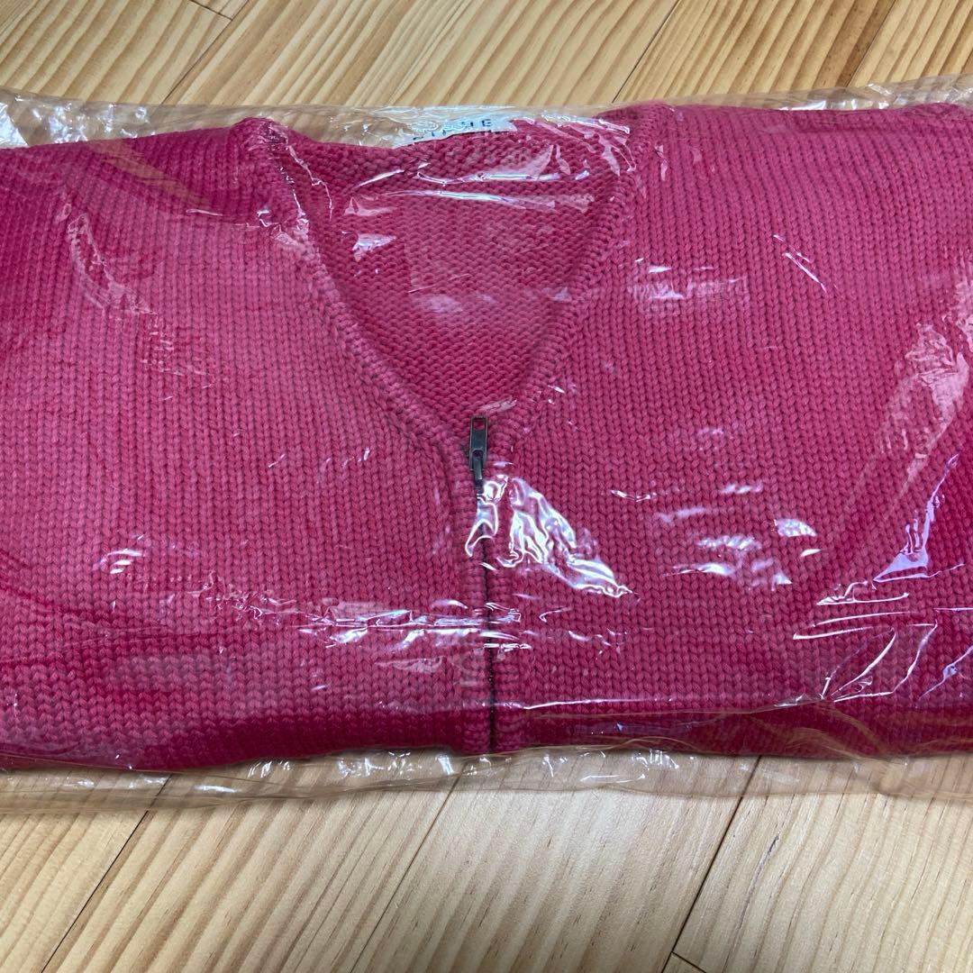 PINUE ハンドステッチニットキャミ&カーデセット　ピンク