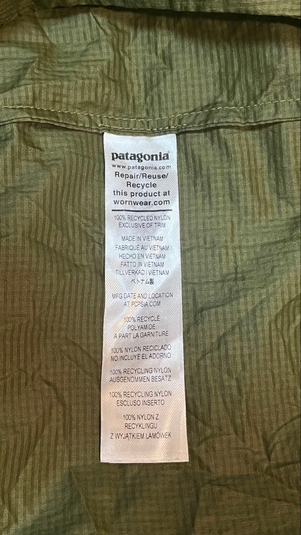 パタゴニア patagonia フーディニ　メンズM 24142