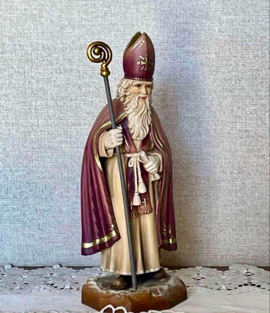 アンリ人形　ANRI ☆クリスマスに…☆ ◆希少◆ 25㎝　【聖ニコラウス・1】